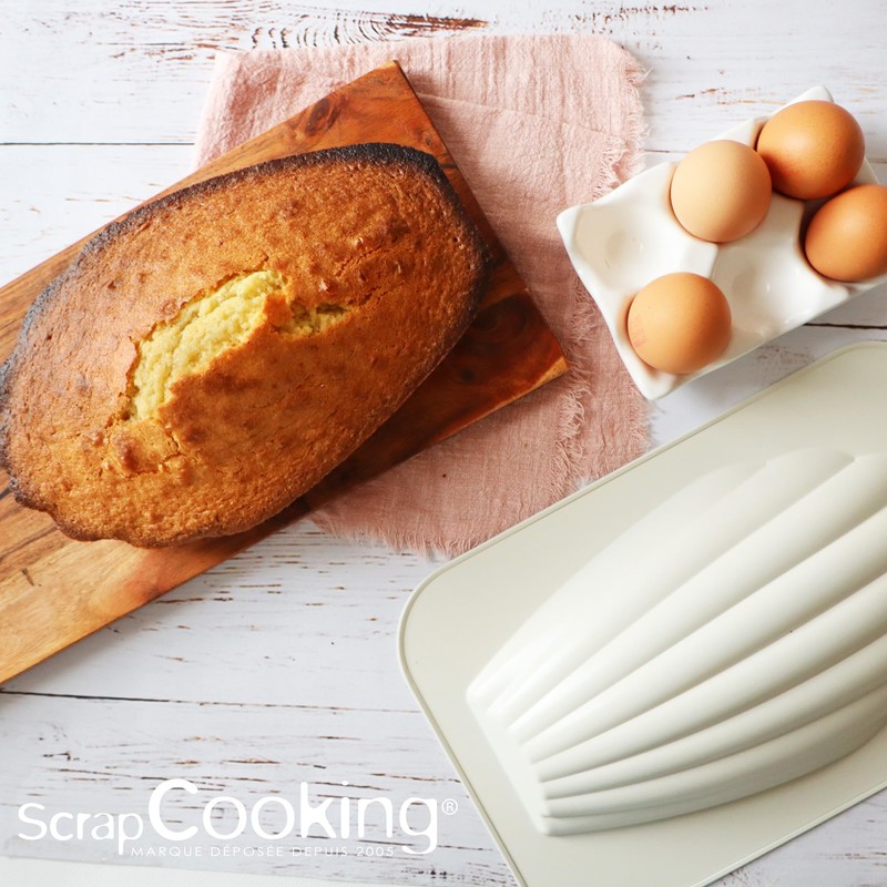 ScrapCooking Madeleine XXL Non-Stick Baking Mould