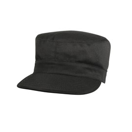 Rothco Fatigue Cap, Black, Medium