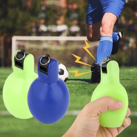 Perfeclan Portable Squeeze Whistle, Outdoor Sports Educational Loud Sound Gift Equipment PVC for Hiking