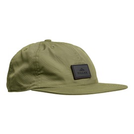 Tillak COHO Six Panel Hat, Kodra Nylon 6 Panel Cap with Snap Closure, Fir Green, One Size