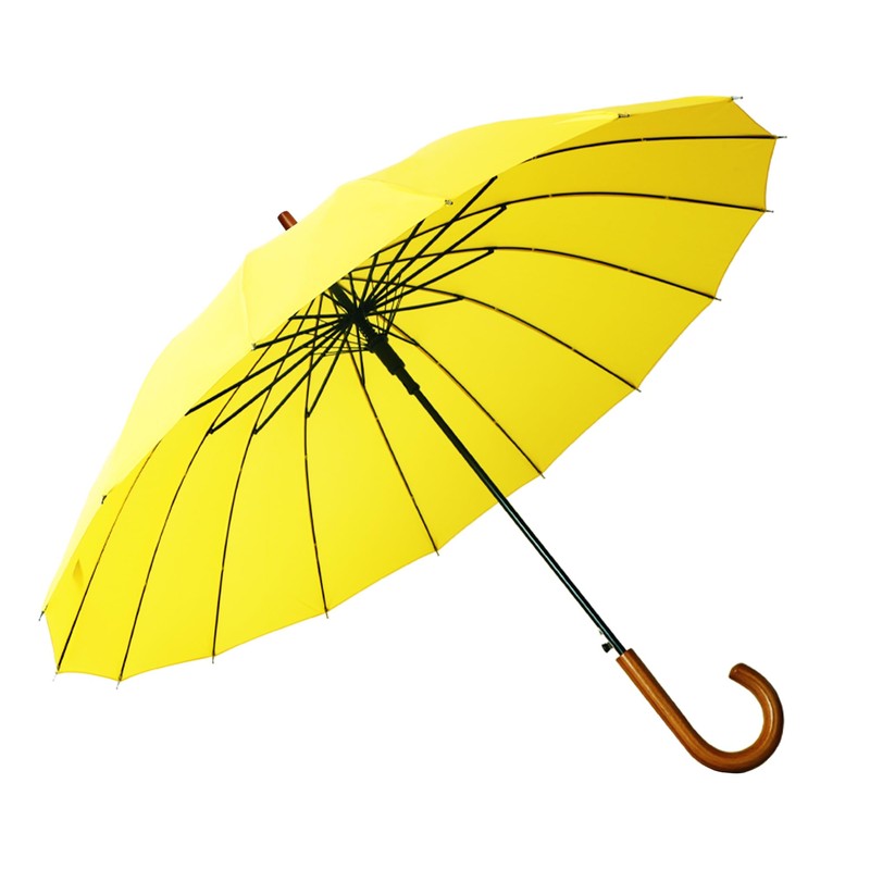 SoulRain 16 Ribs 48" Stick Umbrella Auto Open Solid Color