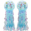 Hocansen 2Pcs Jellyfish Paper Lanterns Mermaid Hanging Paper Lanterns Party