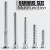 Confirmat Screws, M5 x 40mm 50 PCs, Hex Socket Drive