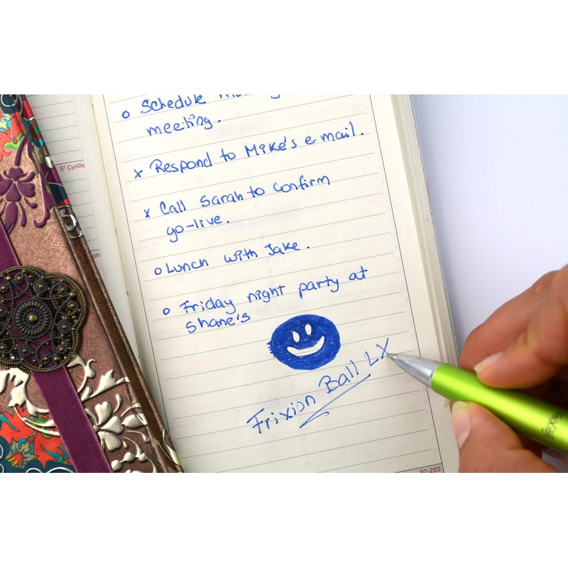 Pilot Pen 2267003 Frixion Ball LX Rollerball Pen, Medium Line