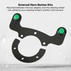 External Horn Button Kits Carbon Fiber 6 Bolts Steering Wheel