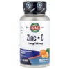 KAL Cal Zinc + C Tangerine 90 Micro Tablets Zinc Mineral Supplement, 1 / KAL 칼 징크 + C 탠저린 90 마이크로 정 아연 미네랄보충제, 1