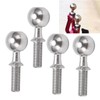 4Pcs Pivot Ball Stainless Steel Ball Head Screw for ARRMA