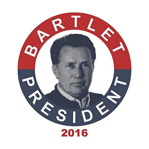 Bartlet President Vinyl Decal Bumper Wall Laptop Window Sticker 5"