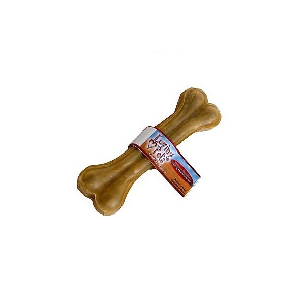 Loving Pets Dlv4704 25-Pack Natures Choice Natural Pressed Rawhide Bones For Dogs, 4-1/2-Inch