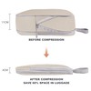 WUFANC Suitcase Organiser Set of 4 - Packing Cubes Compression,