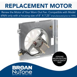 Broan-NuTone C350BN Replacement Motor/Wheel (NuTone 696N A housing), 50 CFM,, n/a
