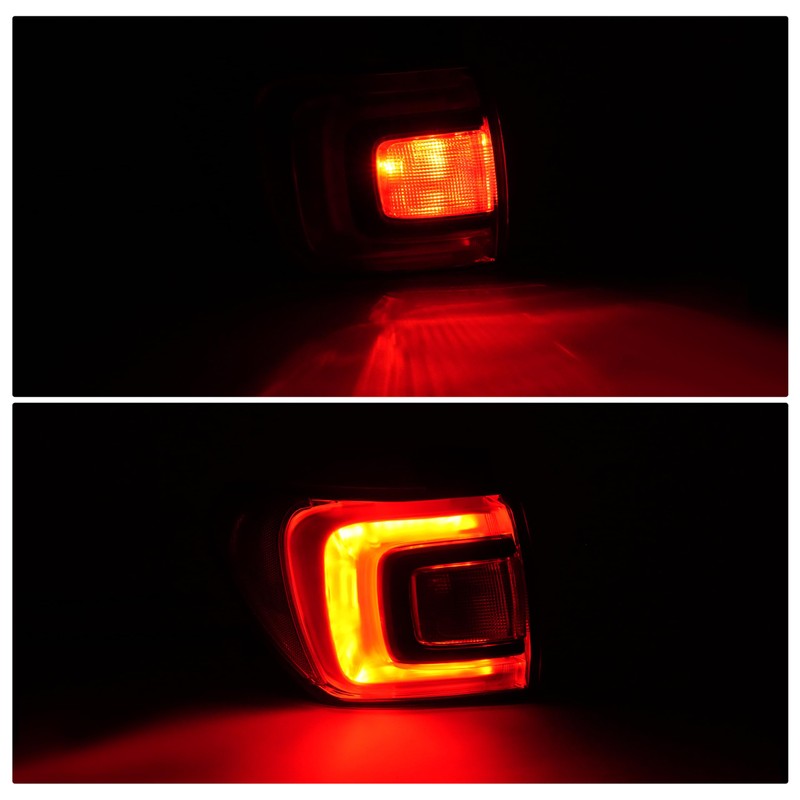 HECASA Tail Light Compatible with 2017-2019 GMC Acadia Halogen Taillight