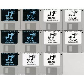 Greytsounds Korg O1/W 11 Disk Set of synth patches (Floppy Disks) - ready to load