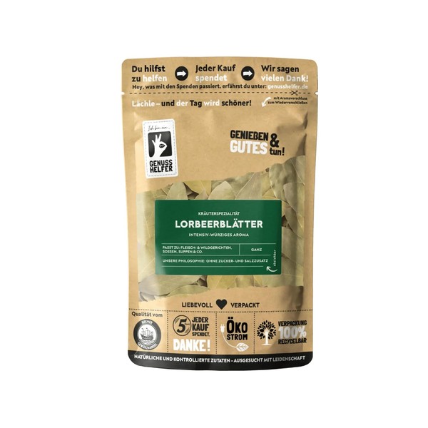 Bremer Gewürzhandel Bay Leaves, Whole and Dried, Laurel for Cooking