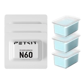 PETKIT Odour Eliminator N60 for PUROBOT ULTRA and PUROBOT Max Pro Self Cleaning Cat Litter Tray, 3Pcs
