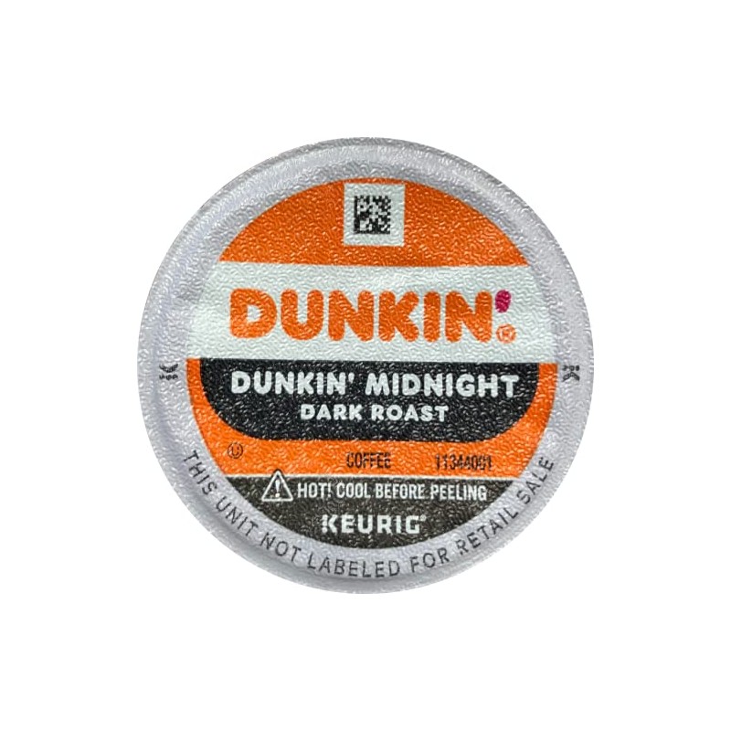 Dunkin Donuts K-cups Dark Roast (Midnight) - 48 K-cups (Packaging