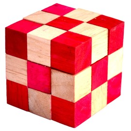 Knobelholz.de Snake Cube Level Red M