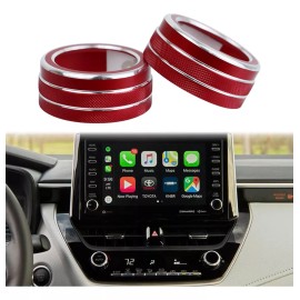 generic Cubierta Tapa De Pomo Consola Central Para Toyota Corolla