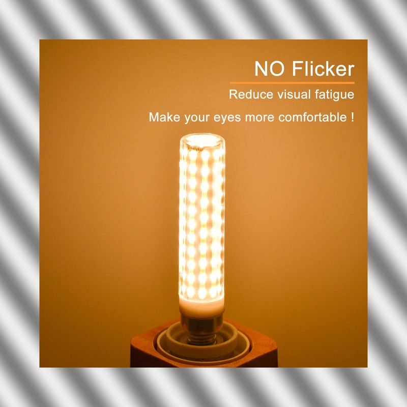BROLSKUN E11 LED Dimmable 15W Bright Light Equivalent E11 Halogen