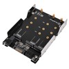 SilverStone Technology 3.5" to 2 x M.2 SATA and 1