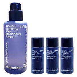 Innisfree Retinol Green Tea PDRN Skin Booster Toner 170ml+ / 이니스프리 레티놀 그린티 PDRN 스킨부스터 토너 170ml+
