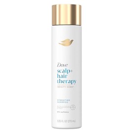 Dove Density Boost Hydrating Shampoo Scalp + Hair Therapy for Gentle Cleansing, with Vitamin B3, Zinc and 0% sulfates, 9.25 oz