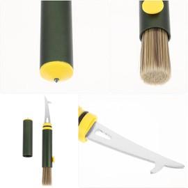 Cepillo Suave de Aleación y Plástico Herramienta Multifuncional para Limpiar Salidas de Aire del Coche para Detallado y Superficies Delicadas