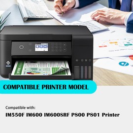 TOPWONDA High Yield 418477 Toner Cartridge IM550 IM600 Black Toner 25,500 Pages Replacement for P 800 P 801 IM 550 IM 550F IM 600 IM 600SRF Printers(2-Pack)