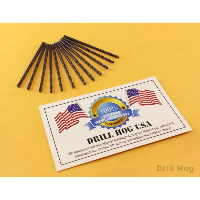 Drill Hog® #1 Drill Bit #1 Number Bit Molybdenum M7