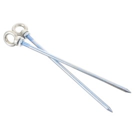 Sosoport 2pcs Heavy Duty Tent Stakes Extra Tent Pegs for Camping Ground Spikes for Wind Resistance and Canopies