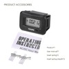 Jayron Digital LCD AC/DC 5V to 277V Hour Meter,Resettable Partial