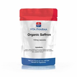 Vita Pharma VITA PHARMA Organic Saffron 100mg 60 Capsules