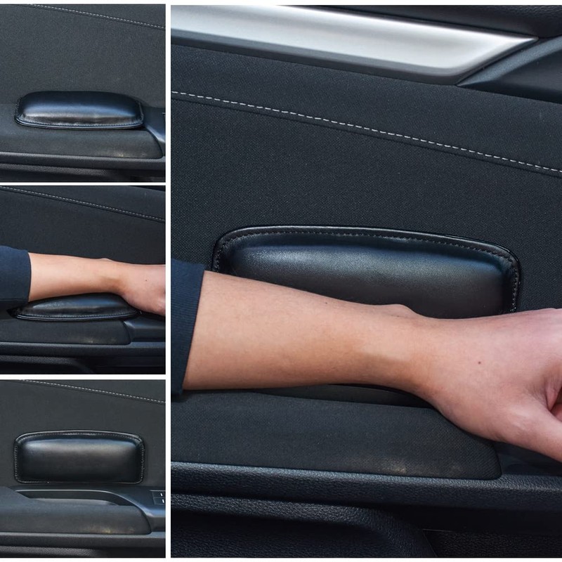 JSCARLIFE 2 Pack Universal Car Center Console Knee Cushion Soft