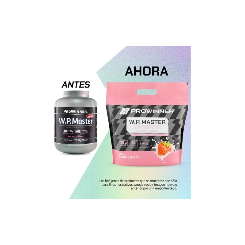 Suplemento Wp Master (2 Kg) - Prowinner Sabor Fresa
