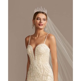 Pearl Tiara, Vofler Gold Bride Crowns for Women - Vintage Crystal Rhinestone Hair Jewellery Headpieces for Queen Ladies Girls Bridal Bridesmaid Princess Wedding Birthday Pageant Prom Homecoming Party