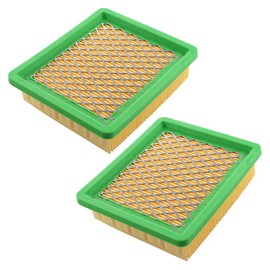 HURI 2 x Air Filter for Hecht 553 SW, 5533 SW, 5533 SWE, 5534 SX, 5534 SXE Lawn Mower Motor Mower