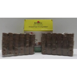 Burpee Eco-Friendly 72 Count Super Growing Pellets New