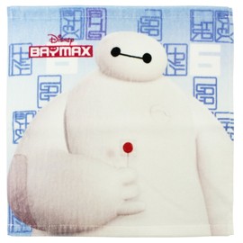 ウォッシュタオル ベイマックス マイハート ディズニー インクジェットプリント 34×35cm WE468900