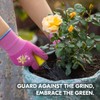 Vgo... 6 Pairs of Women's Gardening Gloves - Latex Coated