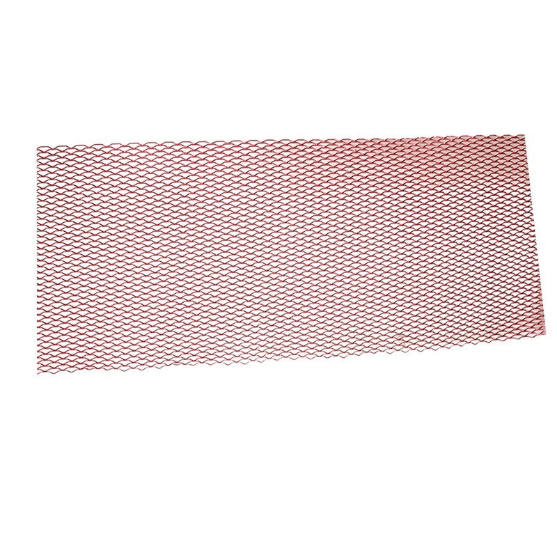 Car Front Center Grid Grille Rhombic Mesh Stable Structure Aluminum