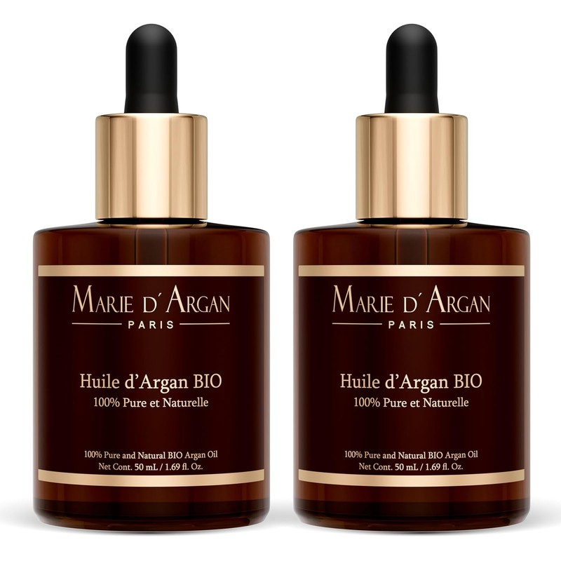 Aceite De Argán 100% Puro Aceite para Cabello Barba y