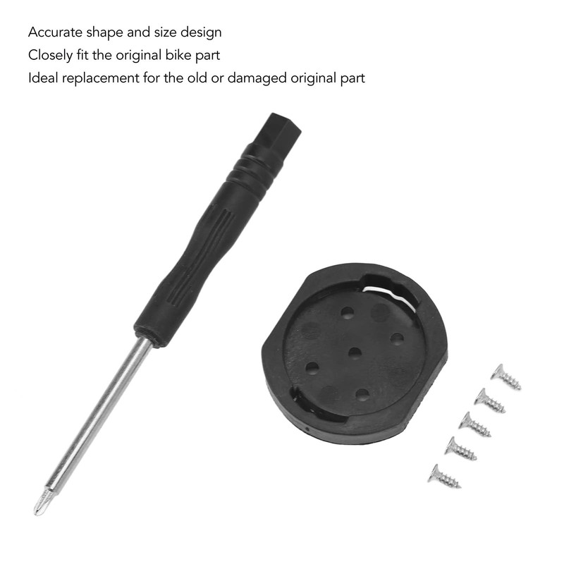 Alomejor Bicycle Computer Repair Parts Bicycle Computer Mount Fixed Base