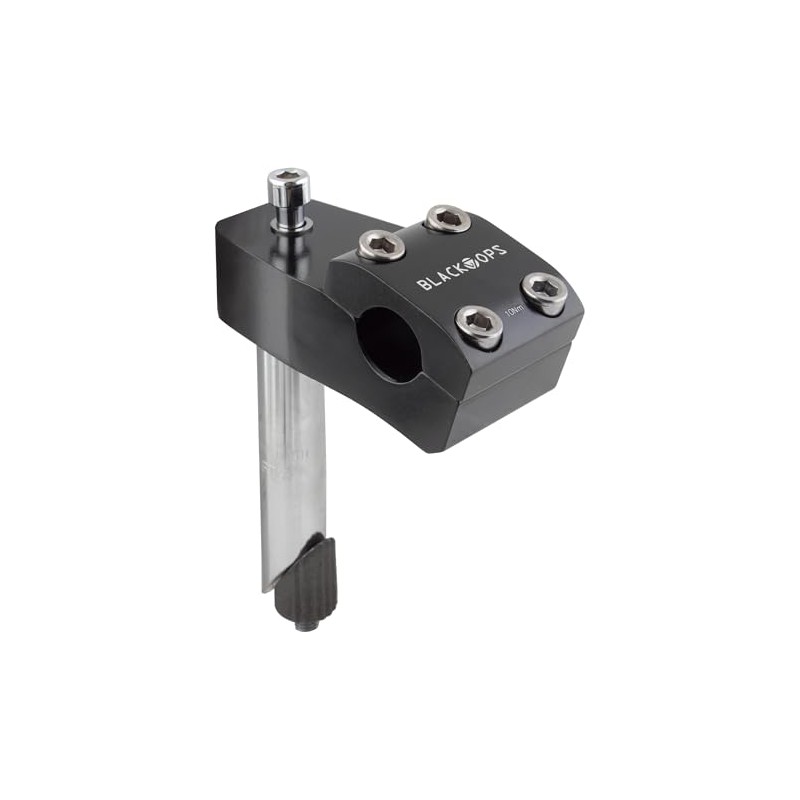 Black Ops MX BMX Quill Stem, 21.1, Black