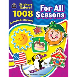 Teacher Created Resources TCR4224-A1 for All Seasons Sticker Book (Pack of 1008)