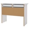 Tvilum Sonoma 2 Drawer Desk, White