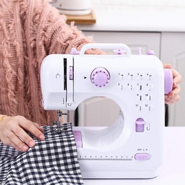 Multifunction Household Sewing Machine 505A 12 Built-in Stitches,Best Electric Sewing Tool for Beginner