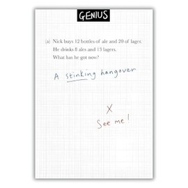 Woodmansterne Funny Birthday/Blank Greeting Card for Men/Women with Humorous Stinking Hangover Design - General Joke Card Suitable for Any Occasion