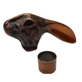 Antique Walking Rabbit Stick Handle for Wooden Walking Stick Hadmade Item