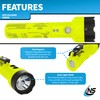 Nightstick XPR-5522GMX Intrinsically Safe Dual-Light Flashlight w/Magnets-Rechargeable-Green-UL913 / ATEX, Multicolor