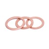 200pcs Copper Washer Assortment Kits Flat Ring Seal Washers 9